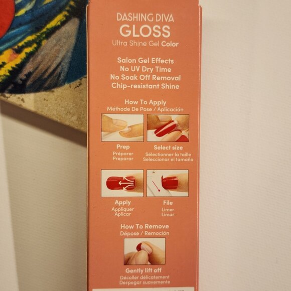 Dashing Diva Gloss Nail Strips - Solar Sepia - Picture 6 of 7